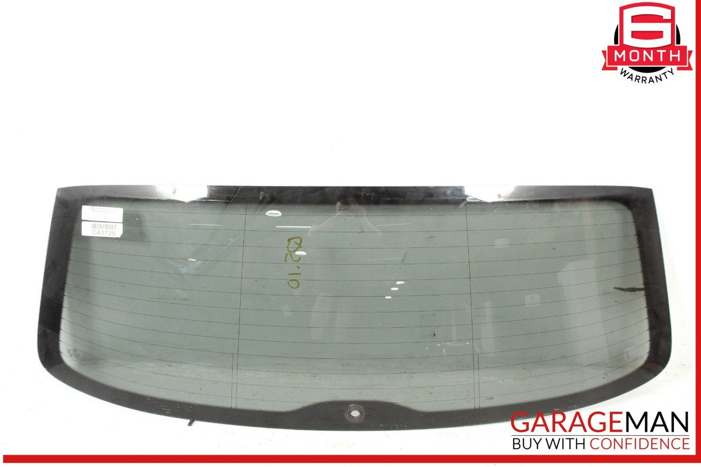 09-17 Audi Q5 SQ5 Rear Windshield Window Glass OEM
