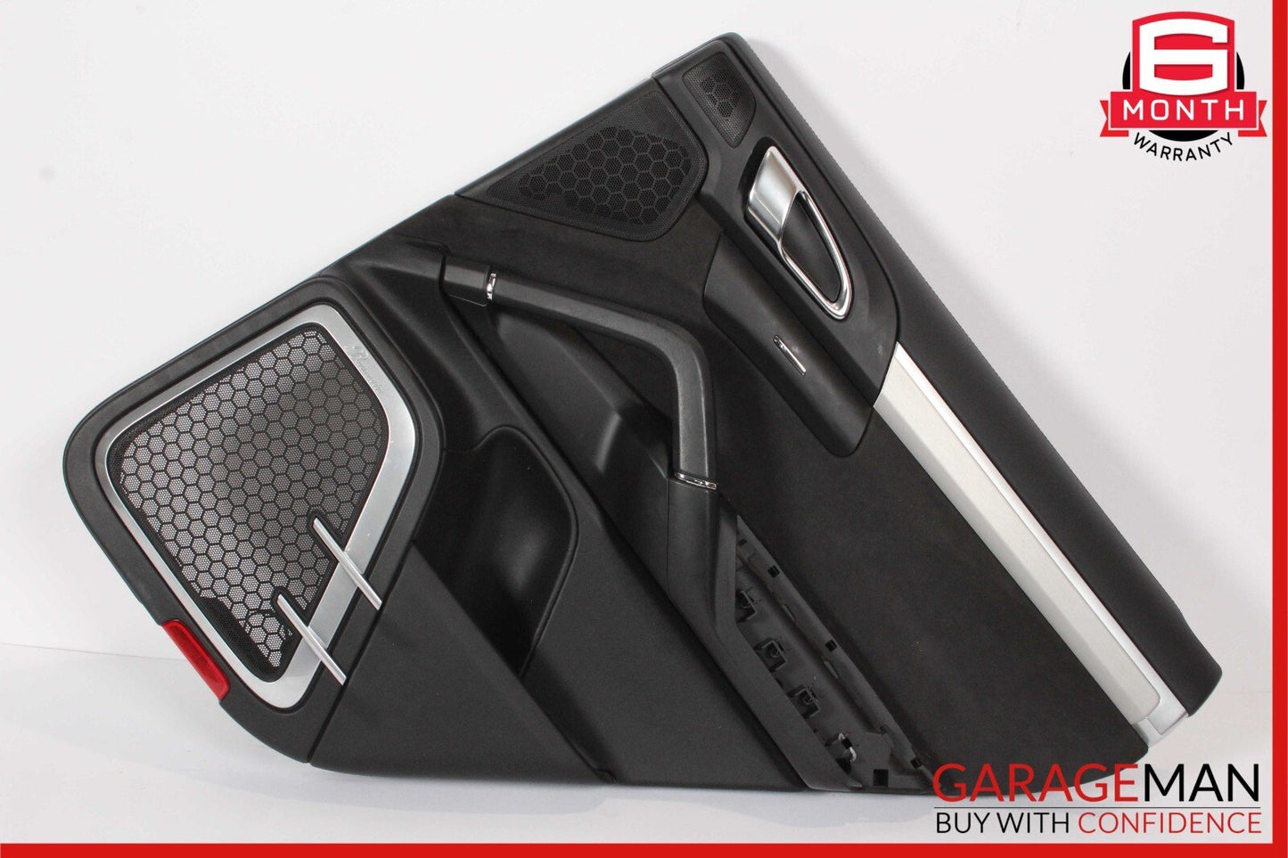 11-17 Porsche Cayenne 958 Rear Right Side Interior Door Panel Trim Cover Black