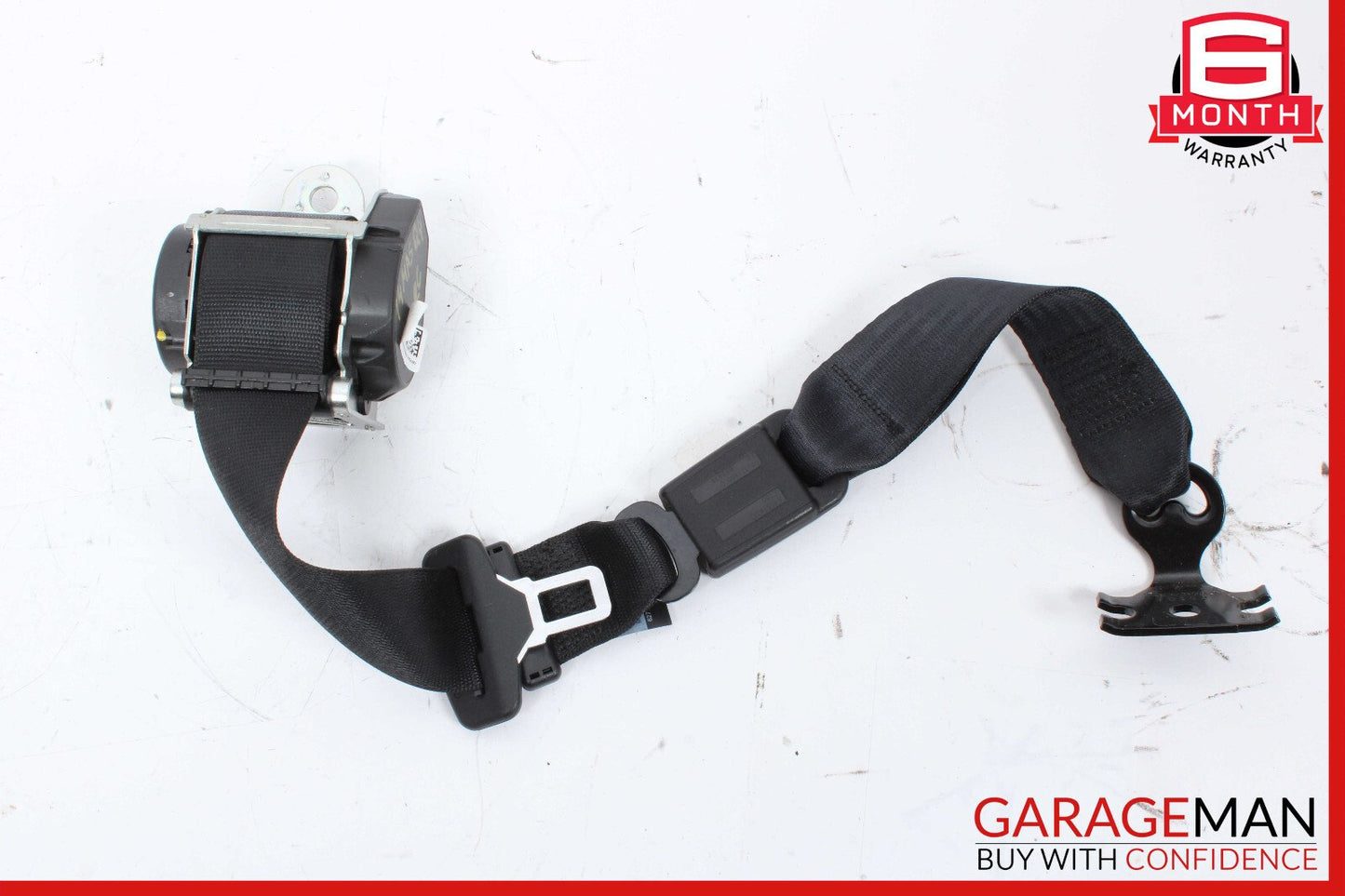 14-22 Maserati Ghibli Rear Center Seat Belt Seatbelt Retractor Black OEM
