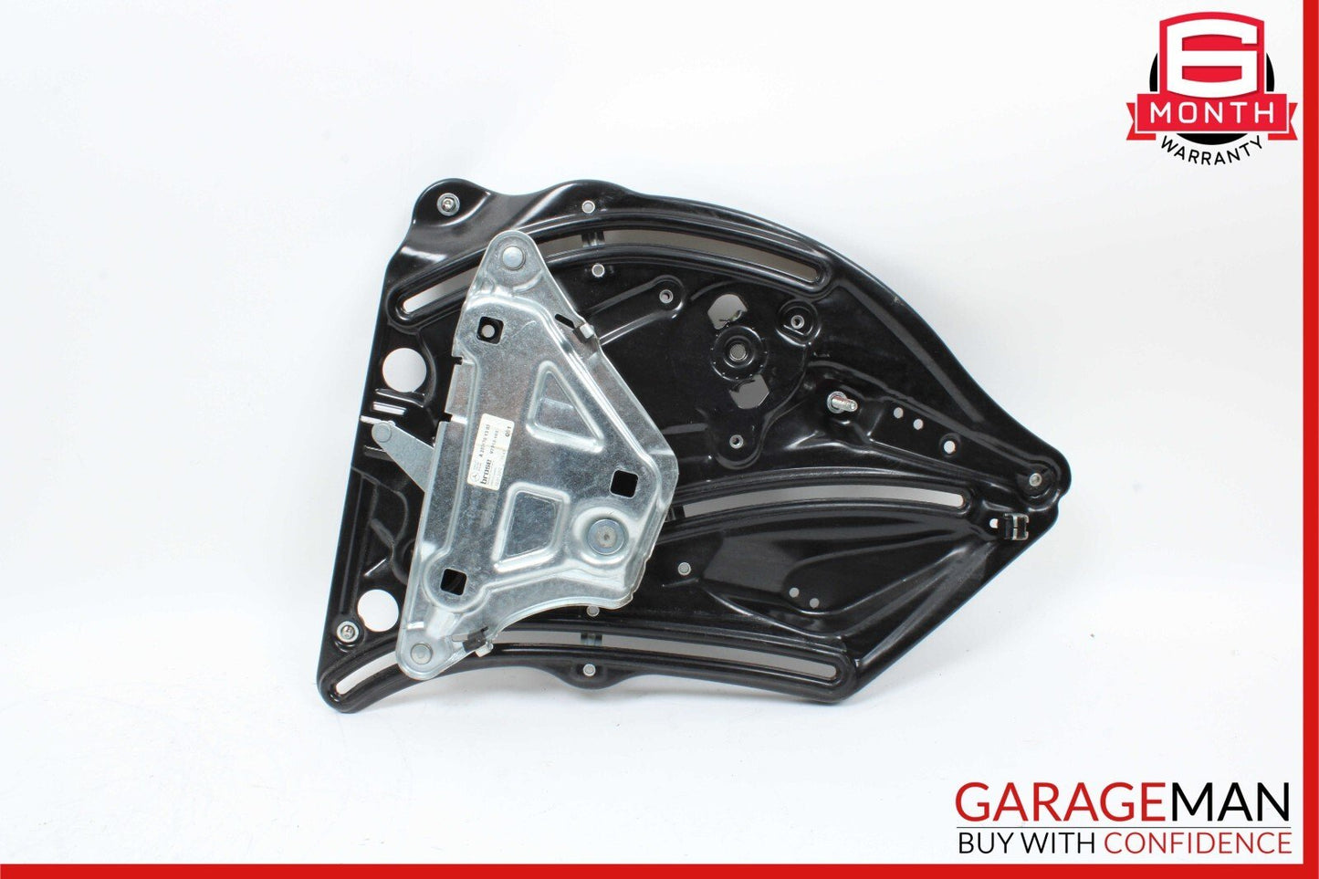 10-16 Mercedes W207 E350 Rear Left Door Window Regulator Frame w/o Motor OEM