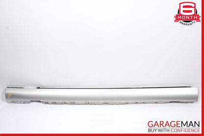 01-07 Mercedes W203 C230 C32 AMG Left Side Skirt Rocker Panel Molding Silver OEM