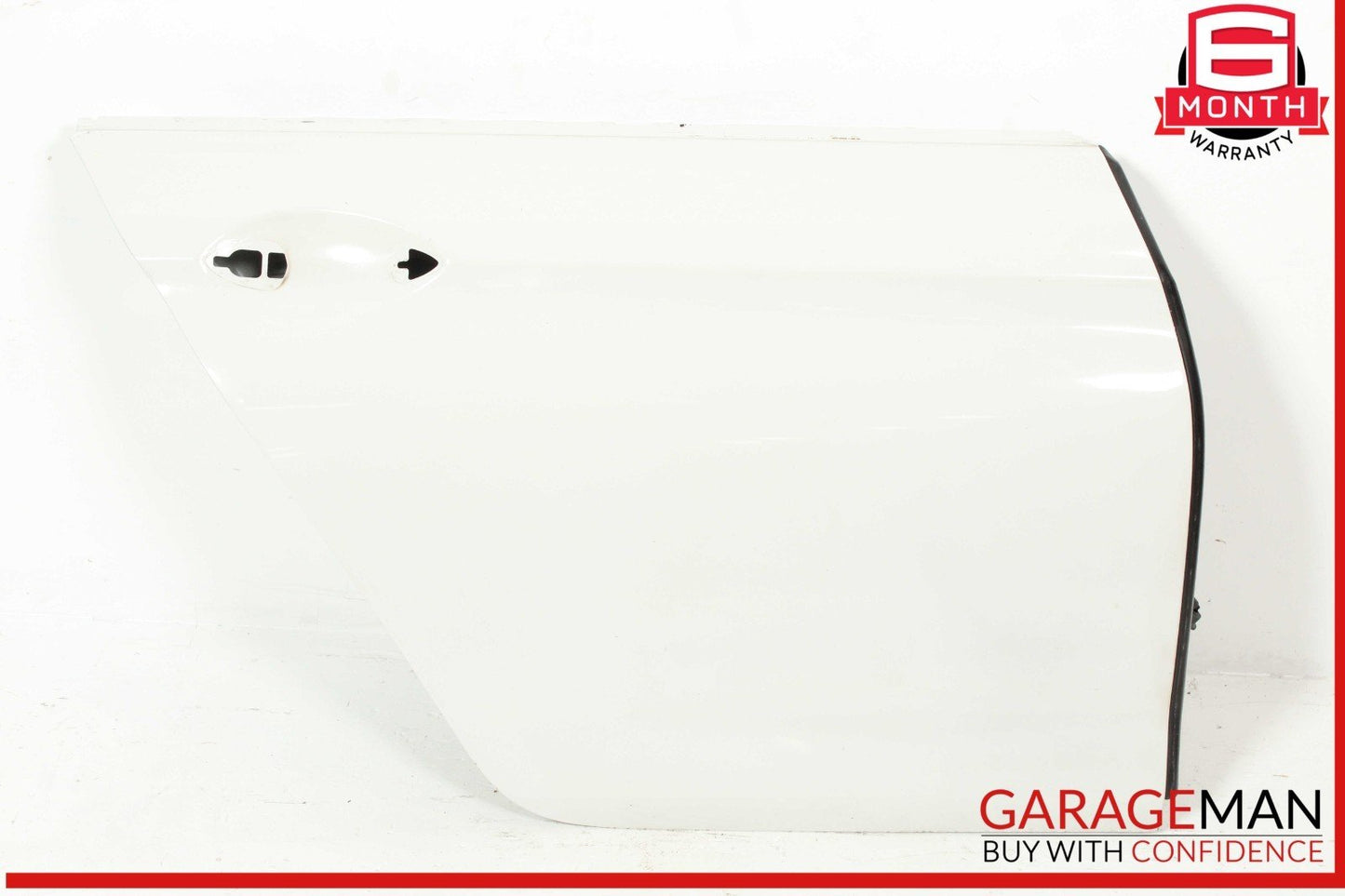 13-19 BMW 650i F06 Rear Right Passenger Side Door Exterior Shell White OEM
