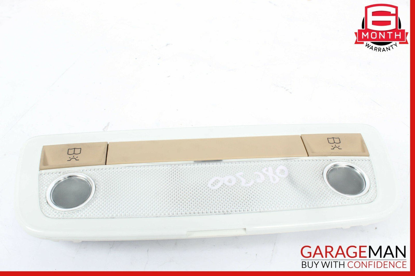 08-14 Mercedes W204 C300 GLK250 Rear Overhead Dome Light Lamp Reading Map OEM