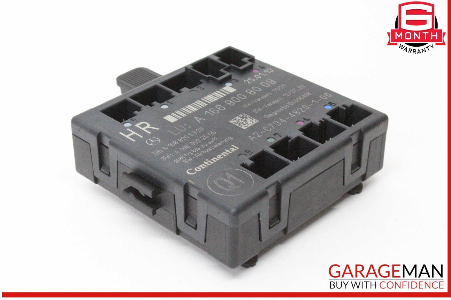 12-19 Mercedes X166 GL450 GLE350 Rear Right Side Door Control Module Unit