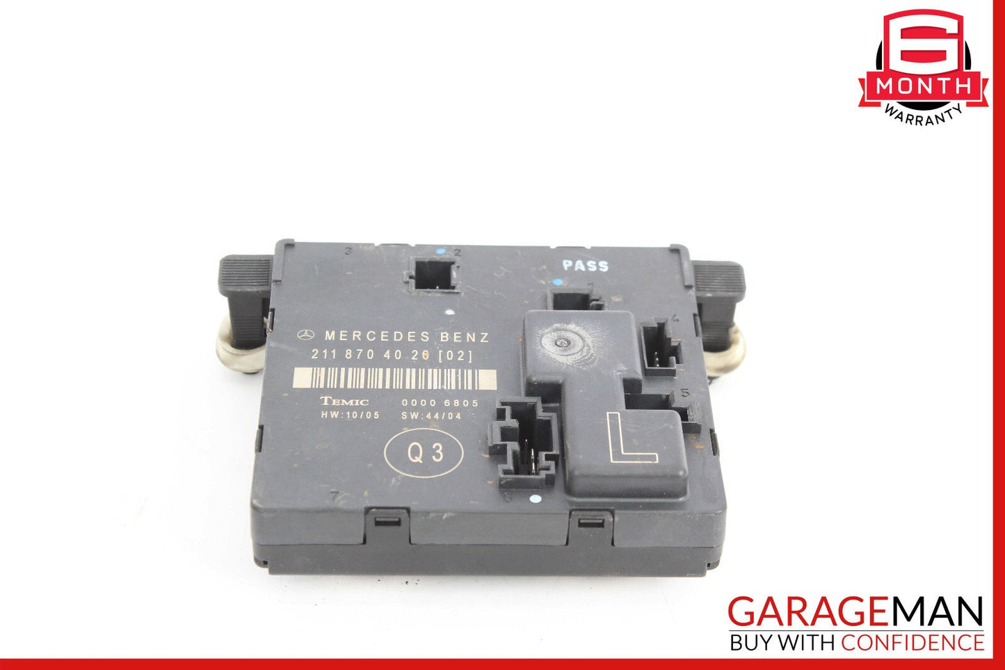 03-09 Mercedes W211 E350 E550 Rear Left Driver Door Control Module OEM