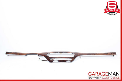 07-09 Mercedes W221 S550 Front Dashboard Dash Trim Panel Cover Bezel Wood OEM