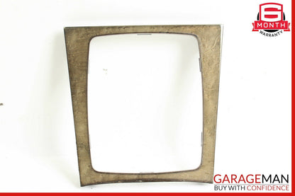 08-11 Mercedes W204 C350 Center Console Gear Shifter Trim Cover Panel Bezel Wood