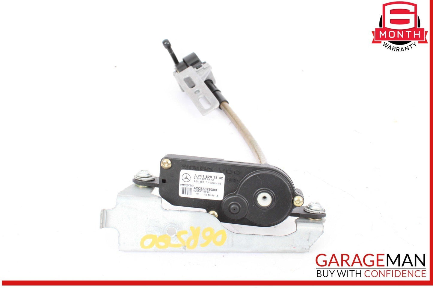 06-13 Mercedes W251 R500 4MATIC Rear Right Side Quarter Glass Window Motor OEM