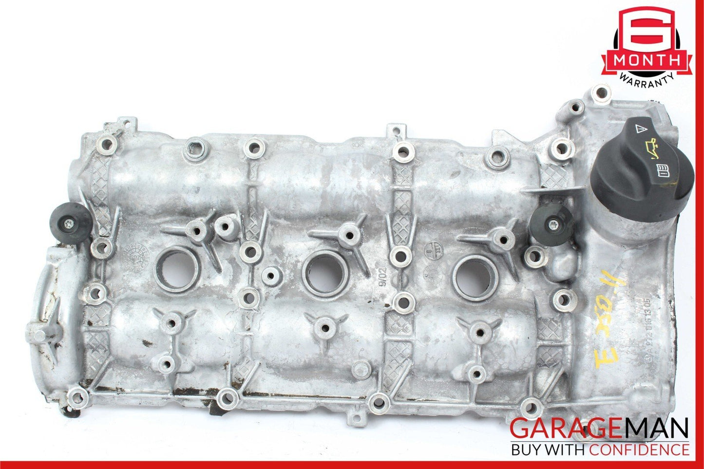 06-13 Mercedes W212 E350 Right Side Engine Motor Cylinder Head Valve Cover OEM