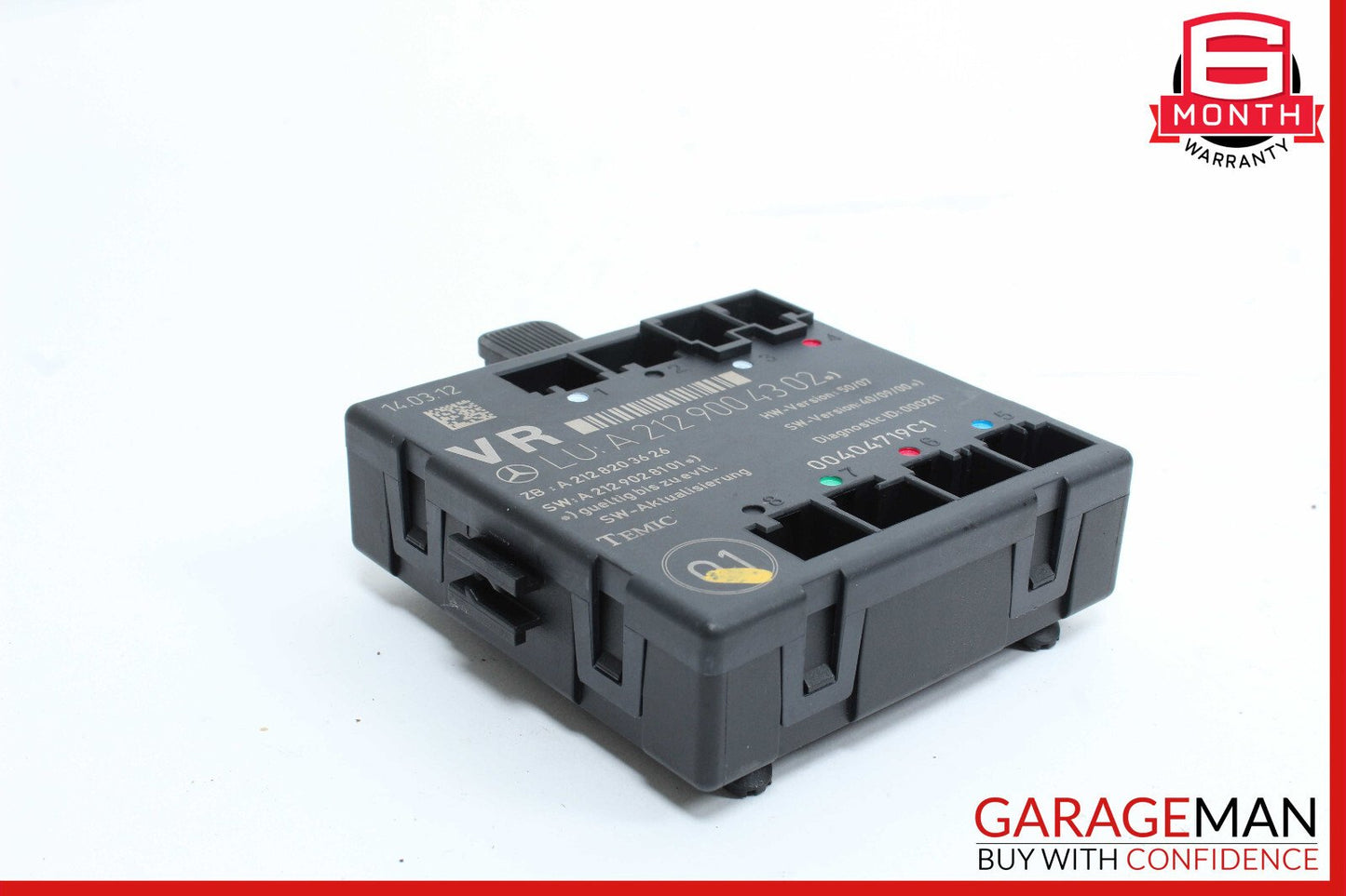 08-18 Mercedes W204 C250 E350 Front Right Side Door Control Module OEM