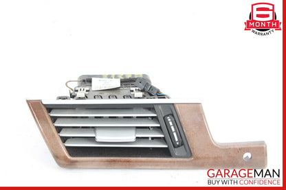 10-13 Mercedes W212 E63 E350 Dashboard Dash AC A/C Air Vent LeftÂ Trim Wood OEM
