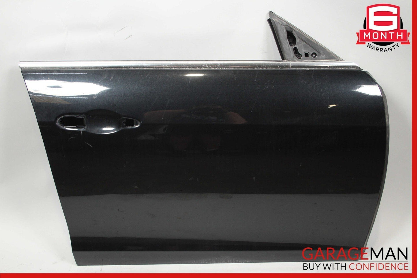 14-17 Maserati Ghibli Front Right Passenger Side Exterior Door Shell Black