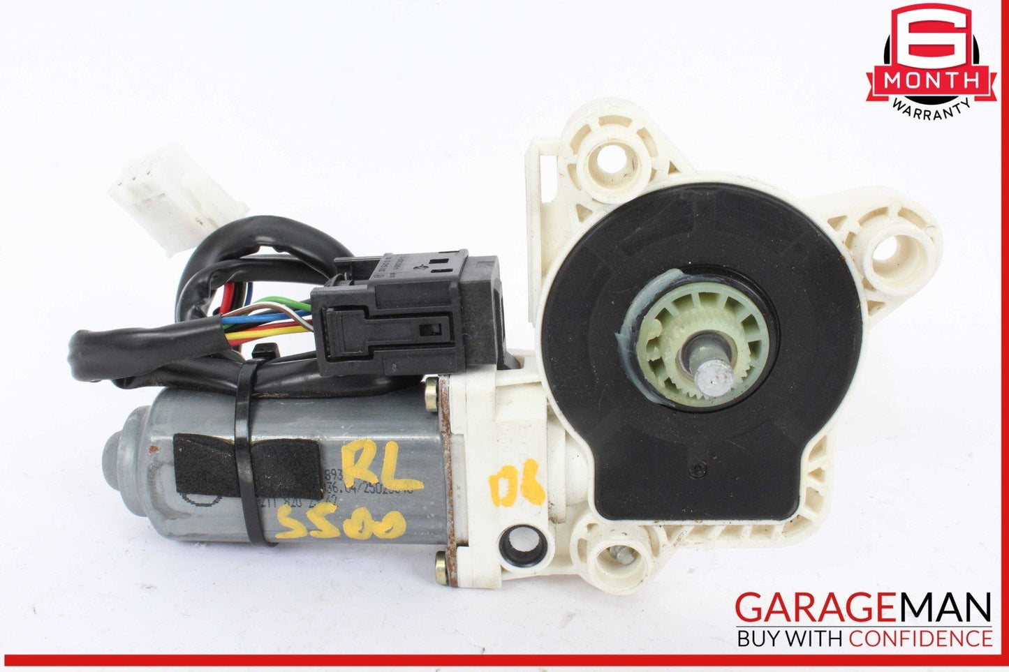 00-06 Mercedes W220 S500 4MATIC Rear Left Driver Side Window Regulator Motor OEM