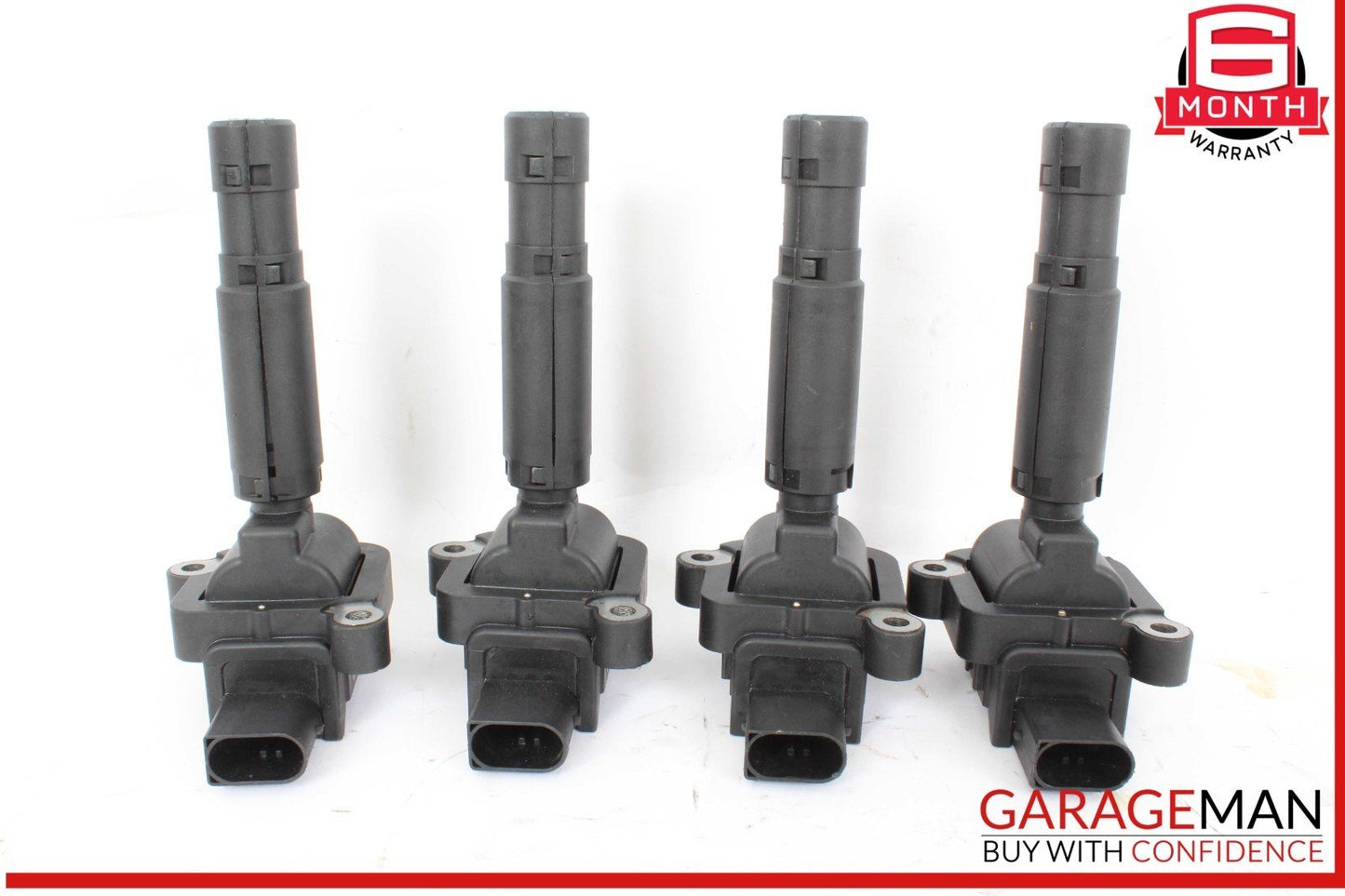 12-15 Mercedes W204 C250 Engine Ignition Coil Spark Plug 0001502580 Set of 4 OEM