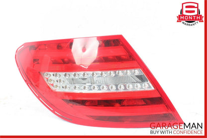 12-14 Mercedes-Benz C250 W204 Rear Left Driver Side Taillight Tail Light Lamp 2049060603