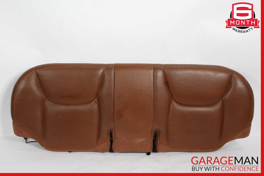 03-06 Mercedes W220 S55 S65 AMG Rear Bottom Lower Seat Cushion Brown OEM