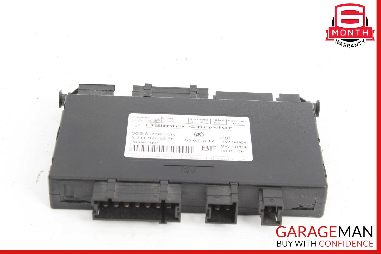 03-12 Mercedes W211 E63 GL450 Under Seat Control Module Front Right Side OEM