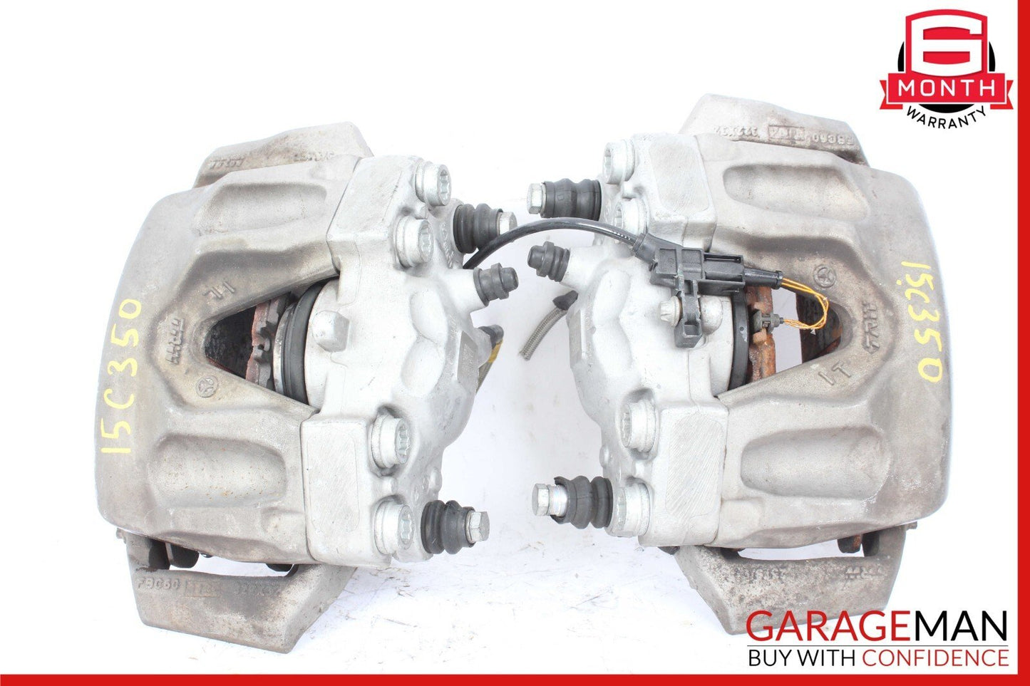 15-20 Mercedes W205 C350 C350e Front Left & Right Side Brake Caliper Set of 2