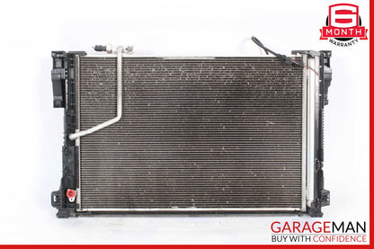 10-13 Mercedes W212 E350 Engine Coolant Radiator A/C Condenser Assy