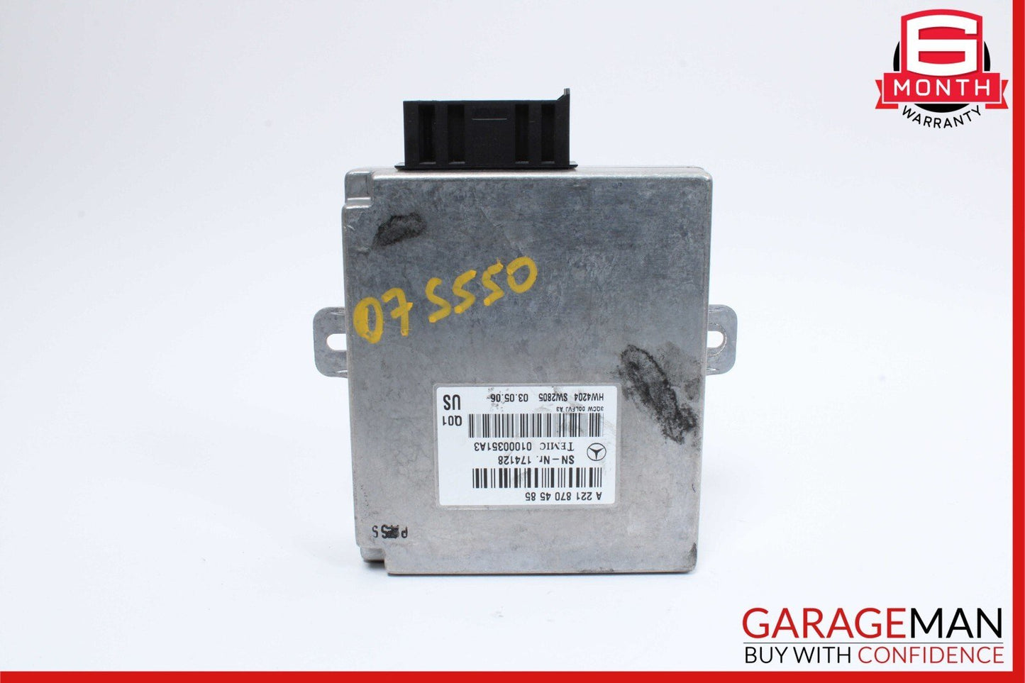 07-14 Mercedes S550 CL550 CL65 Voice Language Communication Control Module Unit