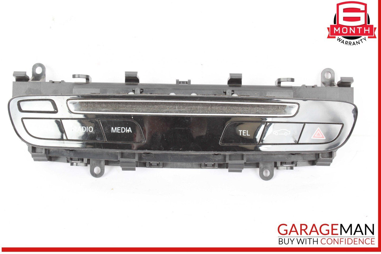 15-19 Mercedes W205 C300 C400 Media Center Dashboard Hazard Control Switch OEM