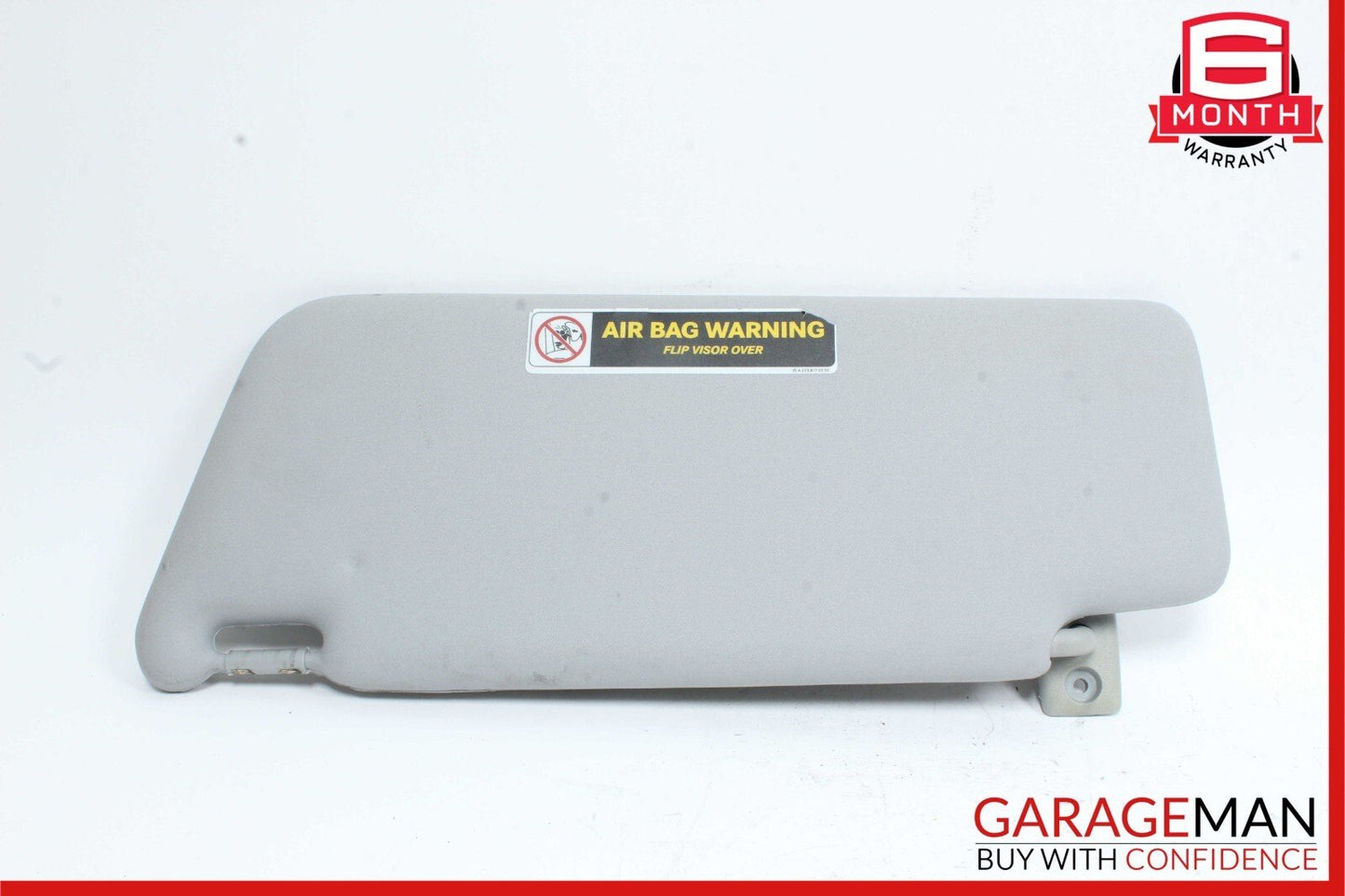 01-07 Mercedes W203 C240 C32 AMG Front Right Side Sunvisor Sun Visor Grey OEM
