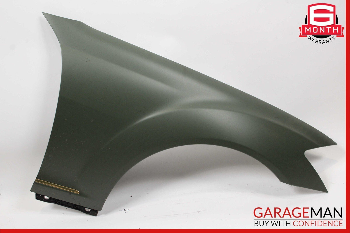 07-13 Mercedes W221 S550 S600 Front Right Passenger Side Wing Fender Panel Green