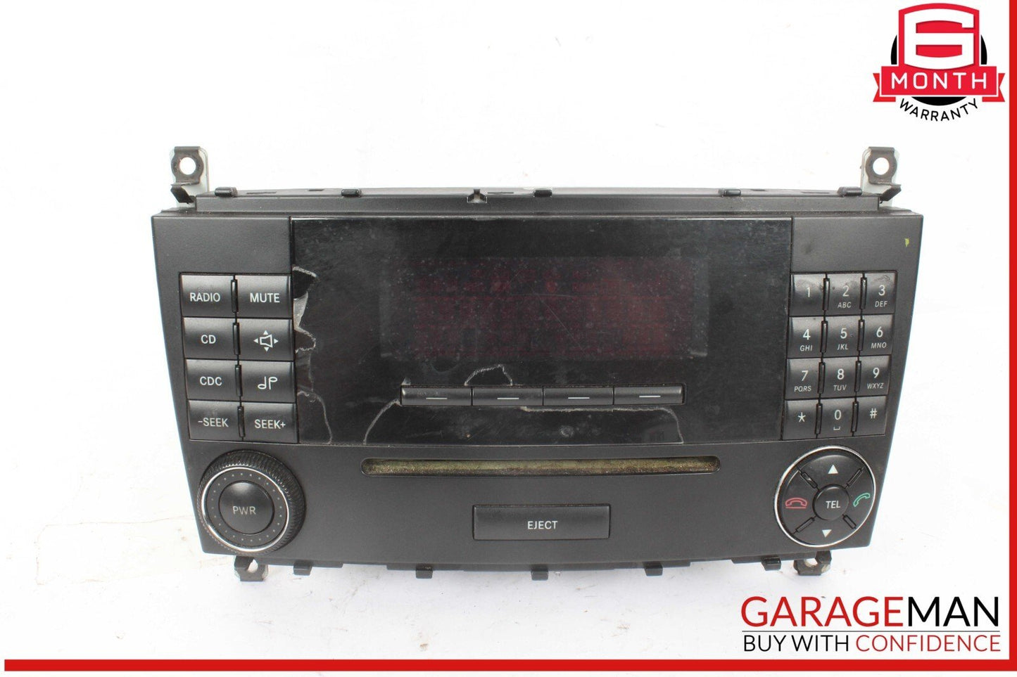 05-07 Mercedes W203 C230 Sport Radio Stereo Audio CD Player Head Unit AM FM OEM