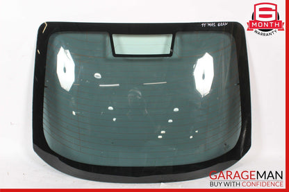 08-18 Maserati GranTurismo M145 Rear Windshield Wind Shield Back Glass Black OEM