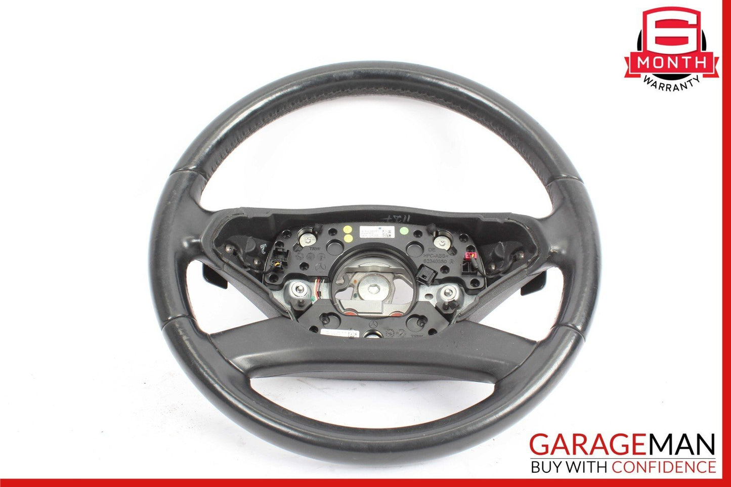 10-14 Mercede W221 S400 S550 CL550 Steering Wheel w/ Paddle Shifters Black OEM