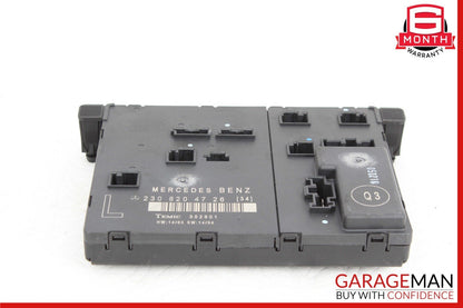 03-12 Mercedes R230 SL500 SL550 SL55 AMG Front Left Door Control Module Unit