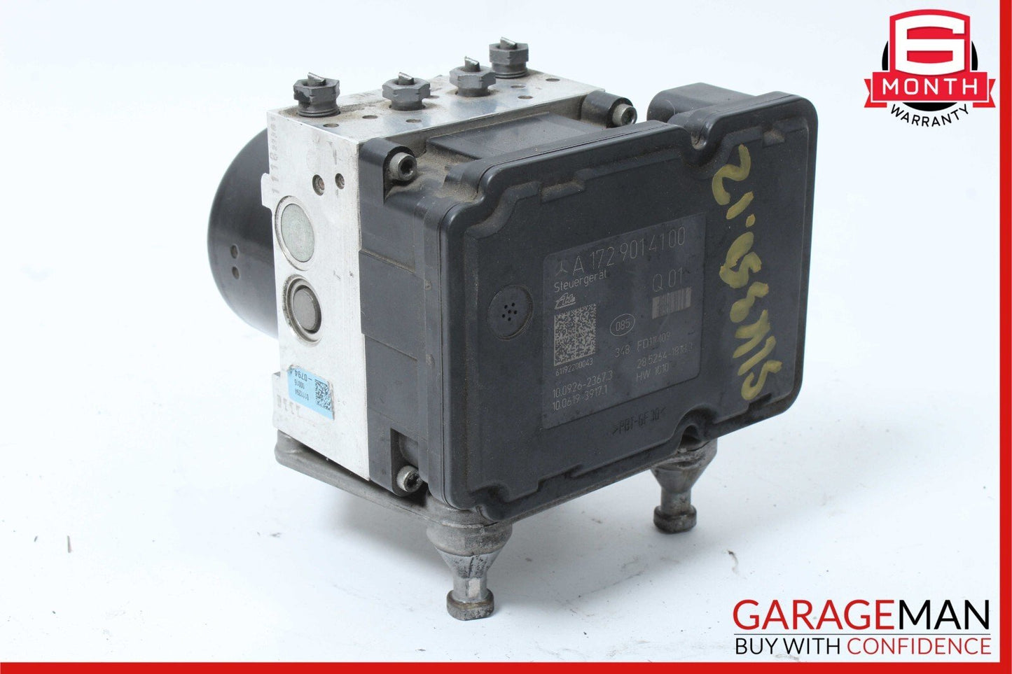 12-15 Mercedes R172 SLK350 GLK350 C300 ABS Anti Lock Pump Brake Module OEM
