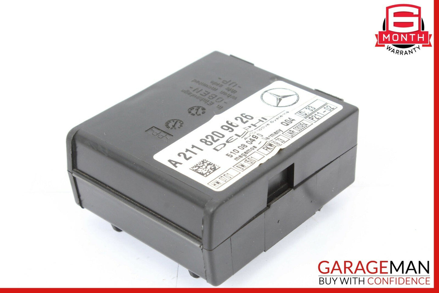 03-11 Mercedes E320 E500 CLS500 Anti Theft Security Alarm Control Module Unit