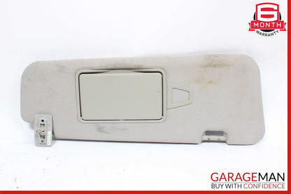 06-11 Mercedes W219 CLS550 Front Right Side Sun Visor Sunvisor Shade Suede Grey