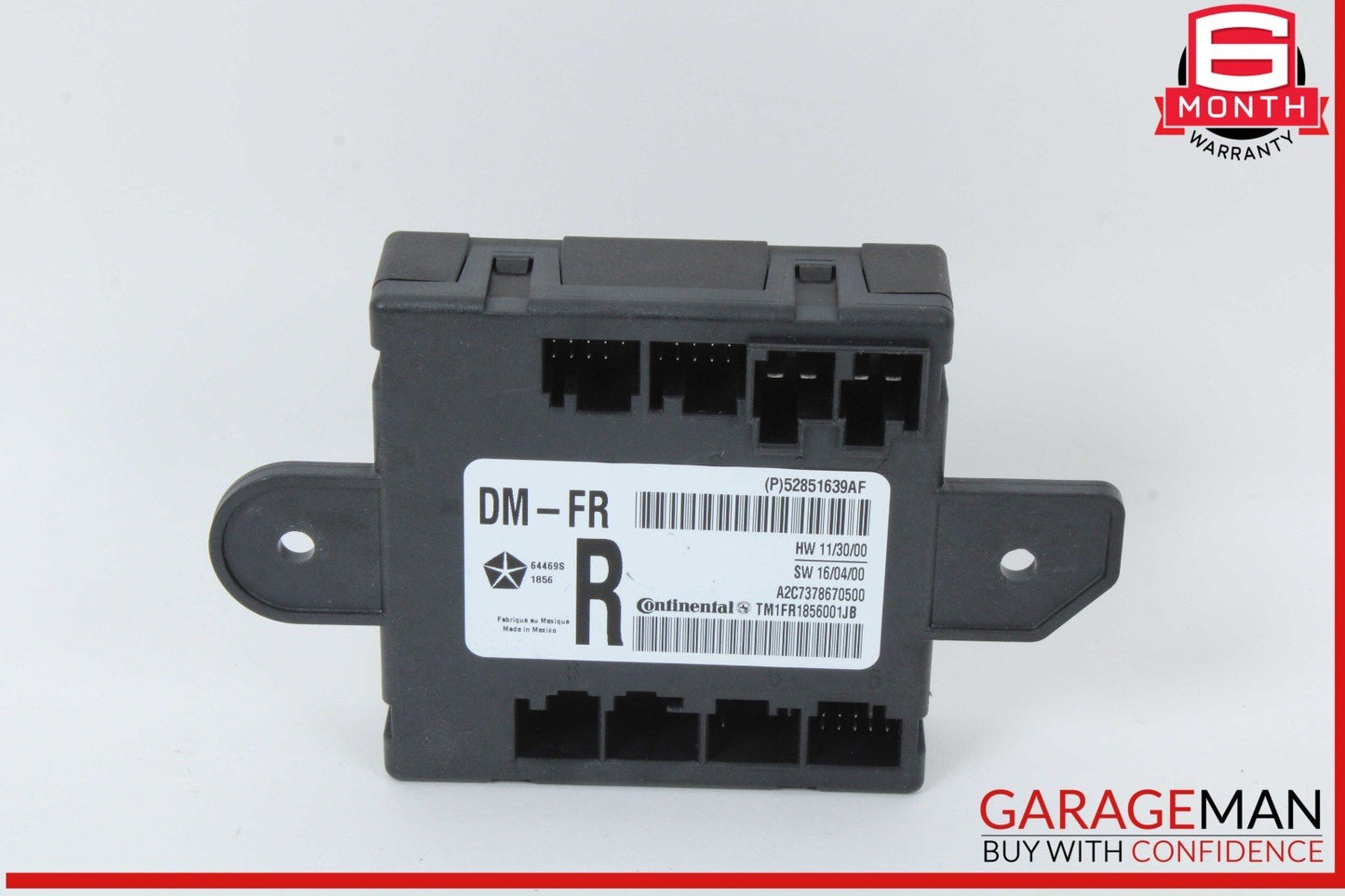 14-17 Maserati Ghibli Front Right Passenger Side Door Control Module Unit OEM