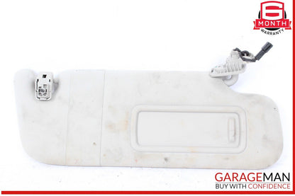17-22 Maserati Levante Front Right Sun Visor Shade White OEM