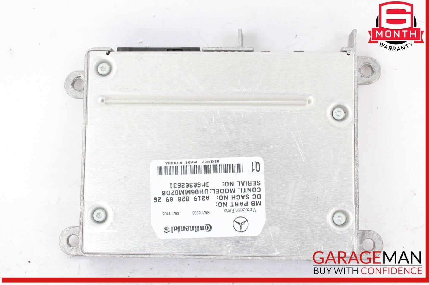 06-12 Mercedes W211 E550 E350 ML350 Communication Control Module 2198202626 OEM