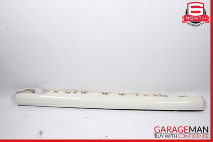 01-07 Mercedes W203 C240 C320 Left Side Skirt Rocker Moulding Panel White OEM