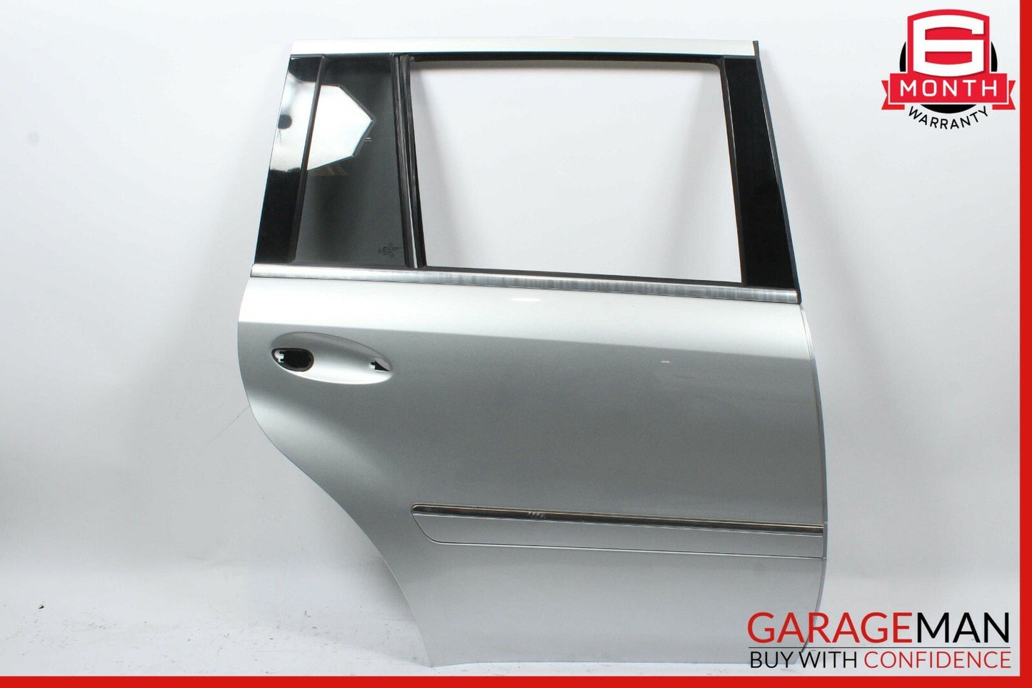 07-12 Mercedes X164 GL450 Rear Right Side Exterior Door Shell Assembly Silver