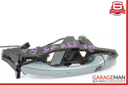 06-11 Mercedes W219 CLS500 Rear Right Side Keyless Go Exterior Door Handle Gray