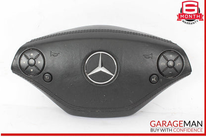 10-14 Mercedes W221 S550 CL550 Steering Wheel Airbag Air Bag Black OEM