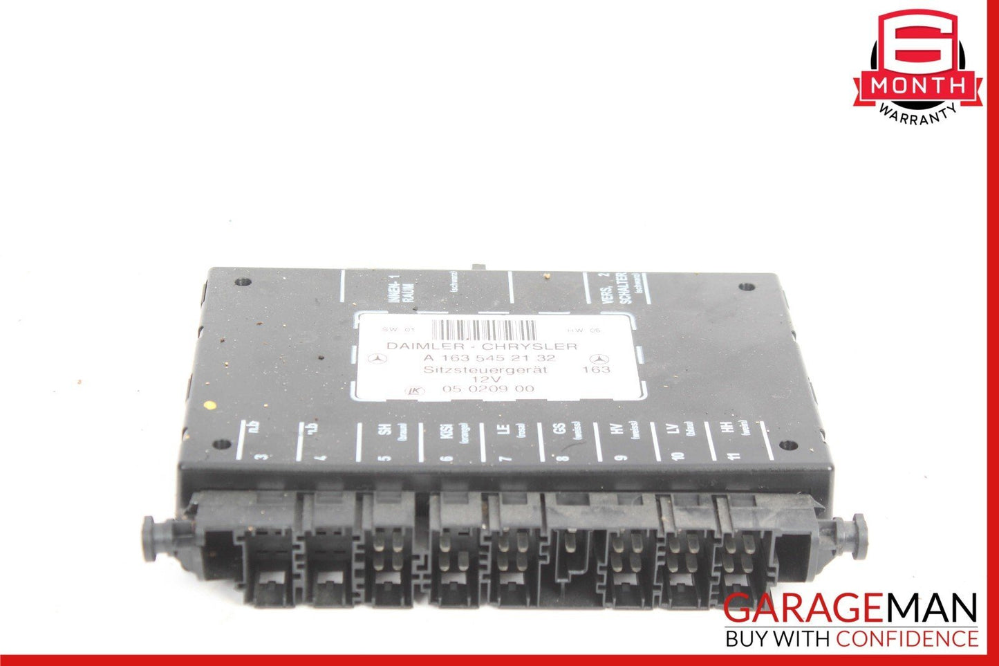 98-05 Mercedes W163 ML320 ML500 ML55 AMG Front Left / Right Seat Control Module
