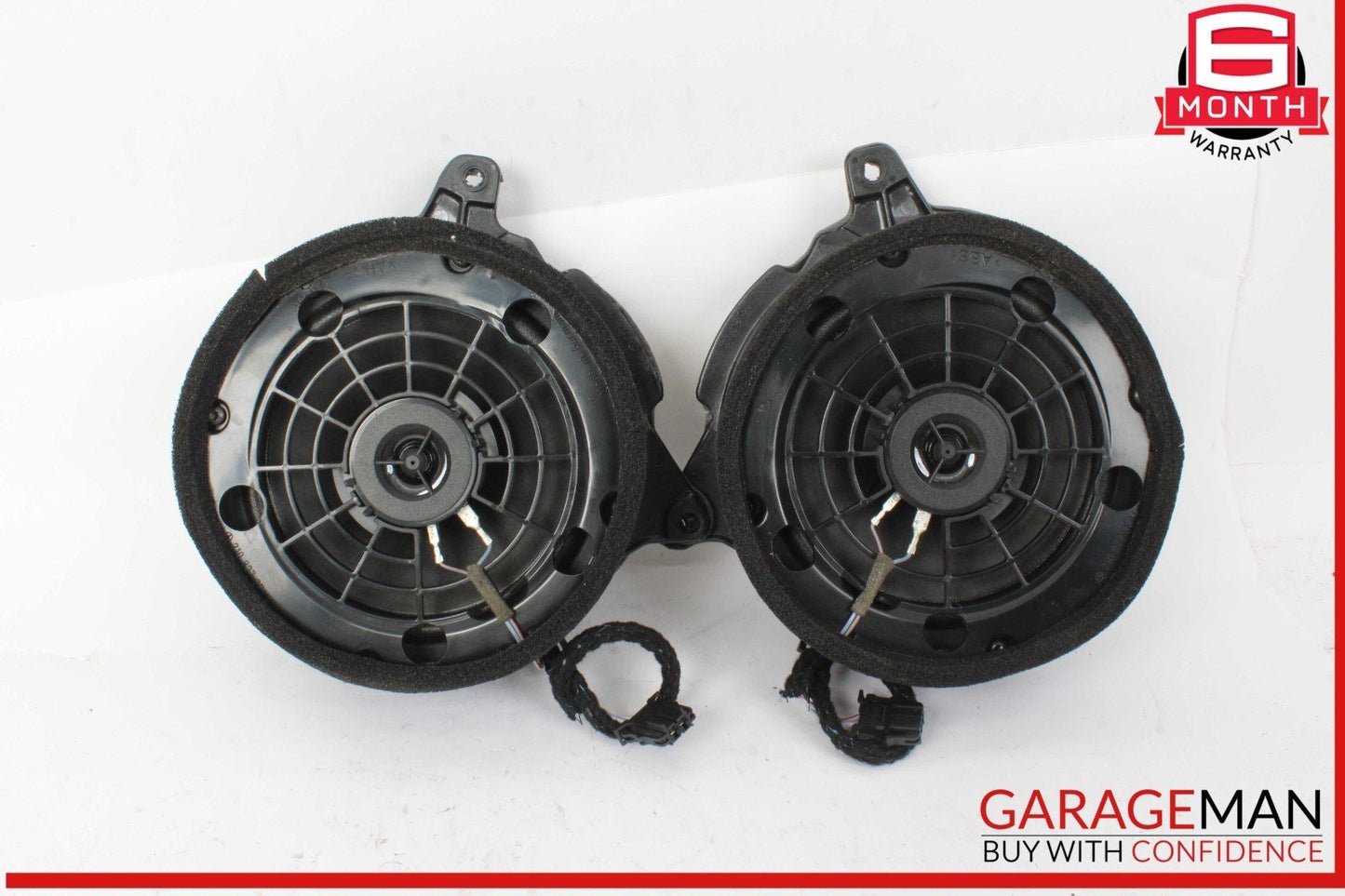 96-02 Mercedes W210 E320 Front Right and Left Side Door Audio Sound Speaker Set