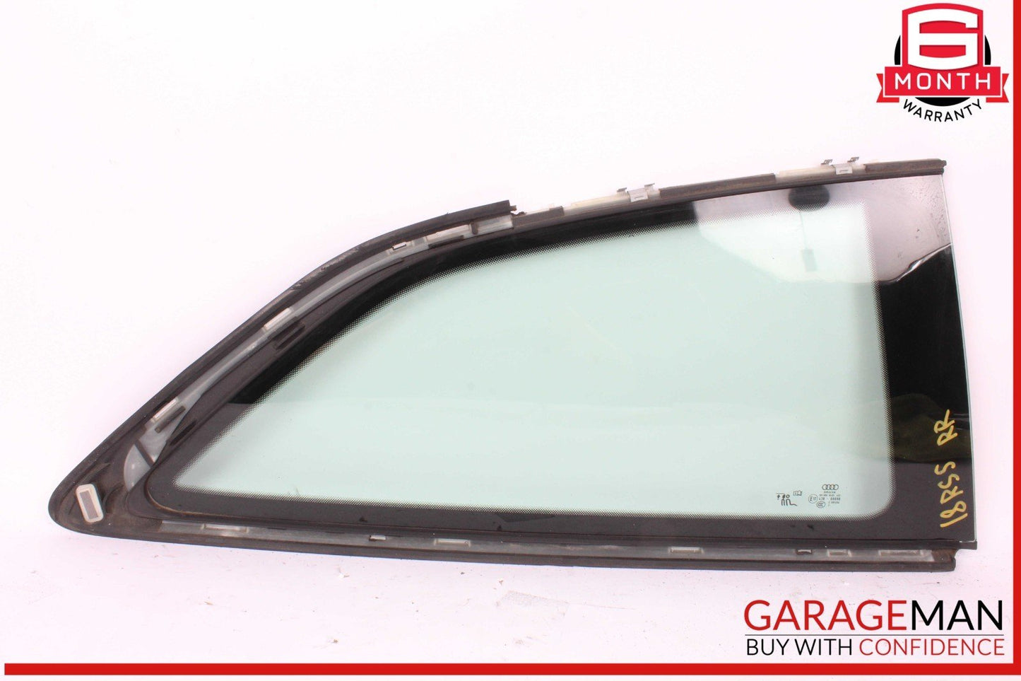 18-23 Audi RS5 S5 Rear Right Passenger Side Quarter Window Glass OEM