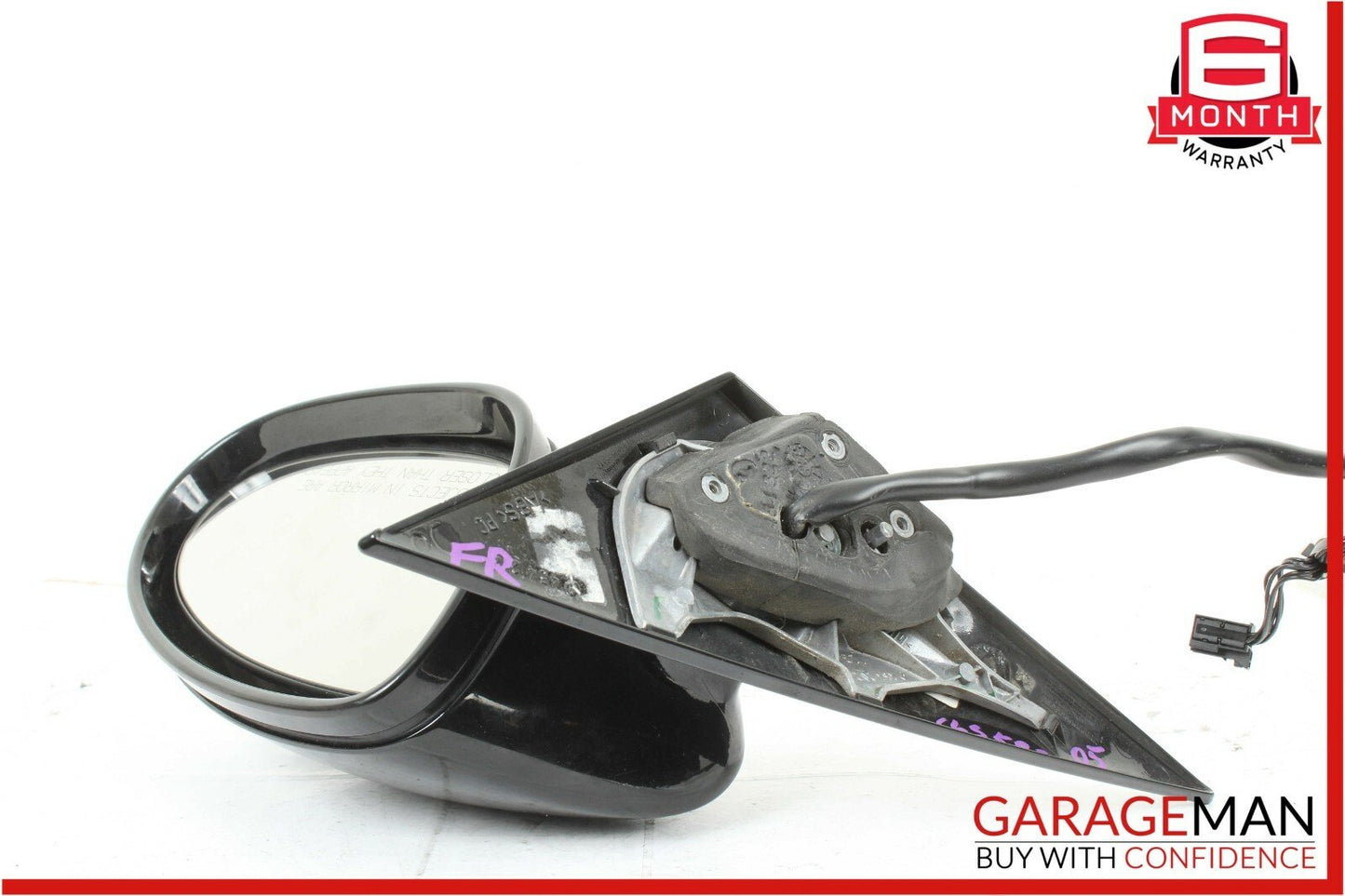 06-08 Mercedes W219 CLS500 CLS550 Front Right Side Mirror Door Rear View Black