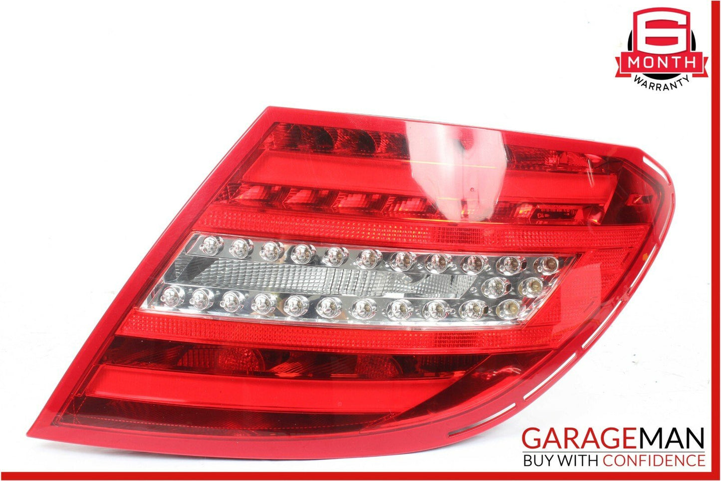12-14 Mercedes W204 C250 C300 Rear Right Side Taillight Tail Light Lamp