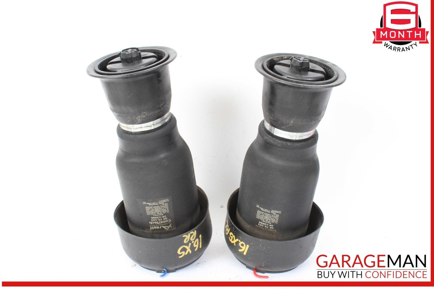 14-18 BMW X5 Rear Left and Rear Right Side Air Suspension Pneumatic Spring Set