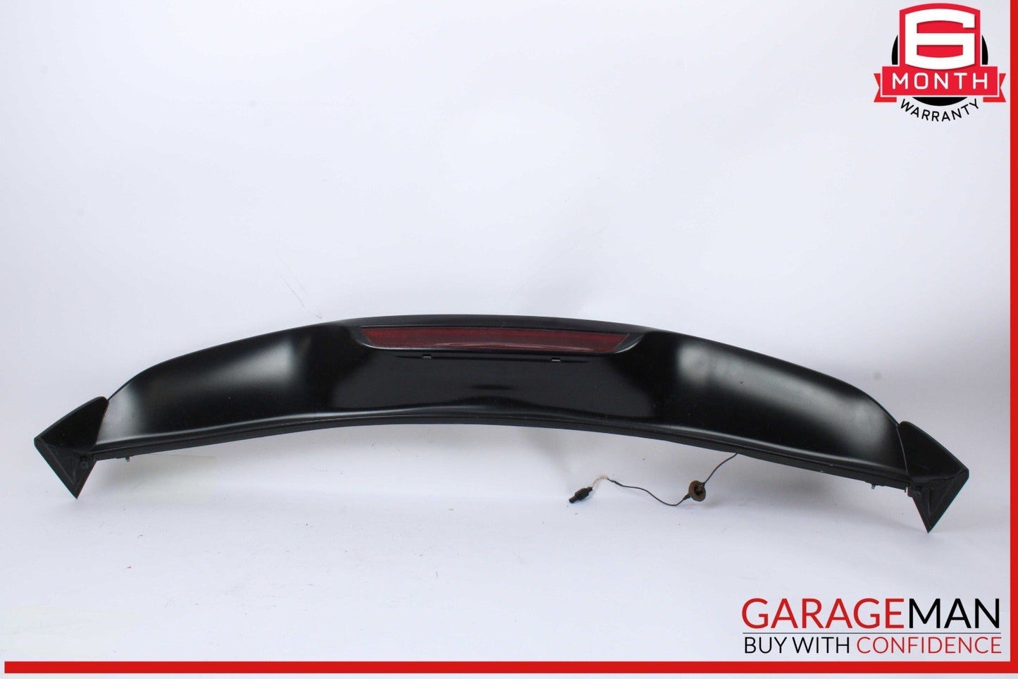 12-14 Porsche Cayenne 958 AWD Trunk Lid Molding Trim Spoiler Wing w/ Light OEM