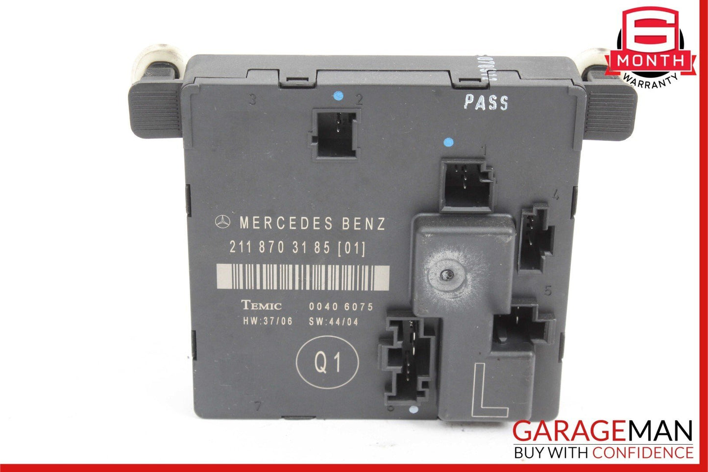 03-09 Mercedes W211 E350 E320 E63 Rear Left Side Door Controller Module Unit