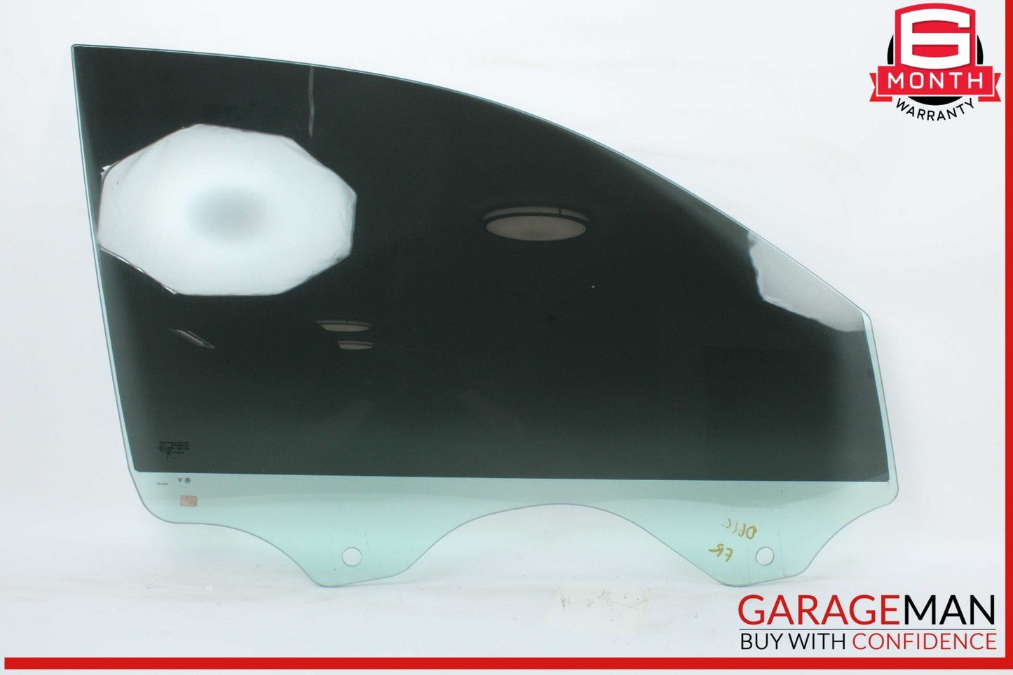 03-10 Porsche Cayenne 955 957 Front Right Passenger Side Door Window Glass OEM